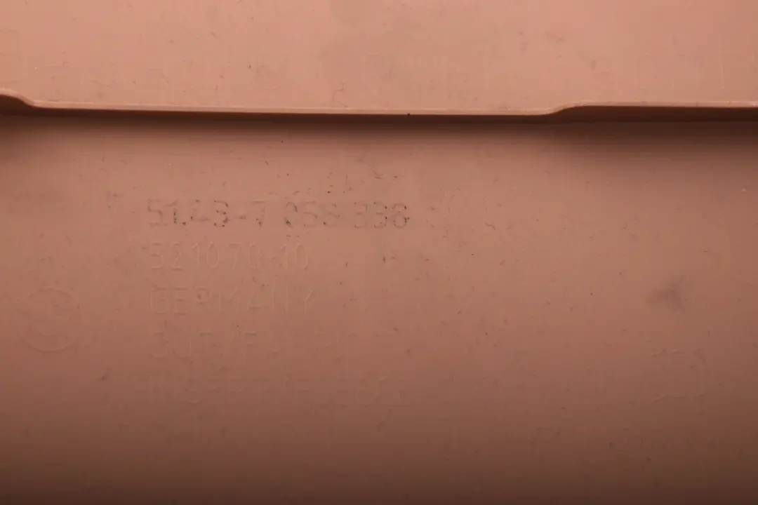 Cache B Colonne Bas De Pilier Droit Beige pour BMW E90 E90N E91 à propos du numéro de pièce 7058338 BMW E90 E90N E91 Cache B Colonne Bas De Pilier Droit Beige - SKU 7058338 - Numéro de pièce 7058338