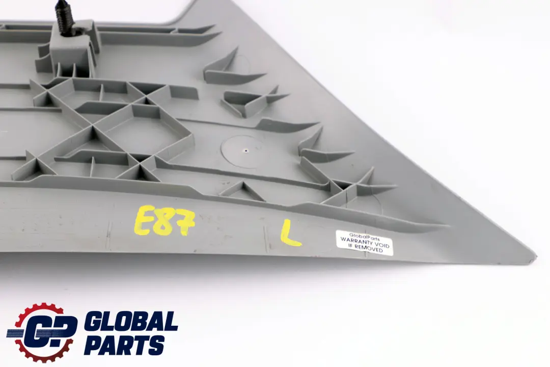 BMW 1 er E87 E87N Blende C Säule links ALASKA GRAU GREY 51437120547 7120547 - SKU 7058339-1 - Teilenummer 7058339