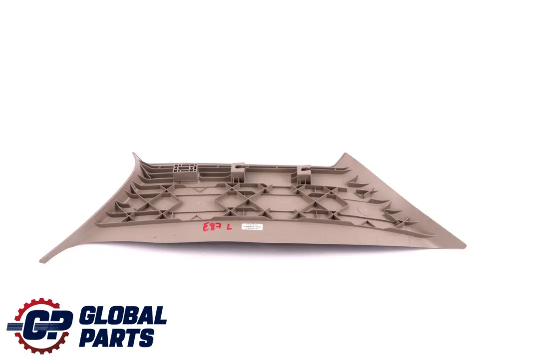 Tapa Columna C Izquierda Beige para BMW E87 E87N LCI con número de pieza 7058339 BMW E87 E87N LCI Tapa Columna C Izquierda Beige - SKU 7058339 - Número de pieza 7058339