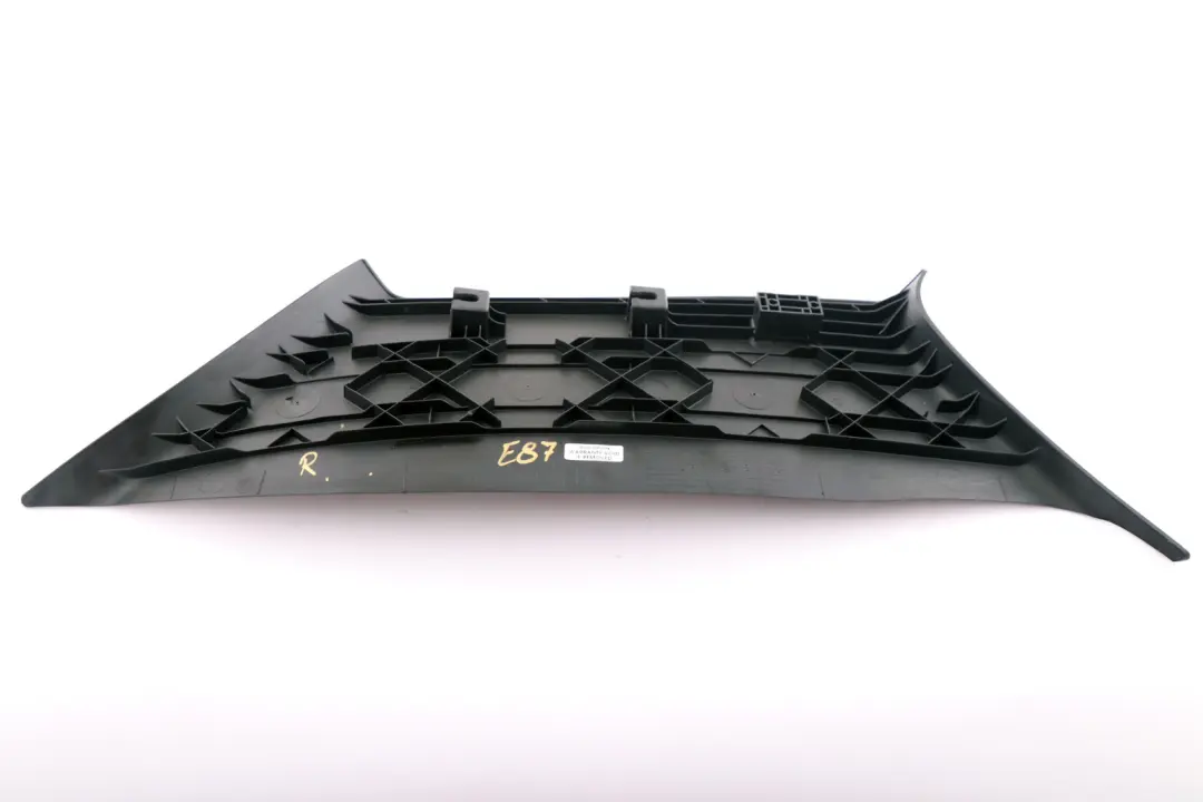 BMW E87 E87N Tapa Columna C Derecha Antracita Negro - SKU 7058340 - Número de pieza 8036300