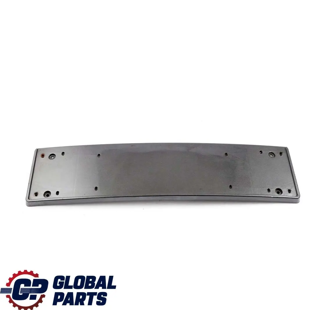 BMW E90 E91 Front Bumper Licence Plate Base Sparkling Graphite A22 8041180 - SKU 7058449-SG - Part number 7058449