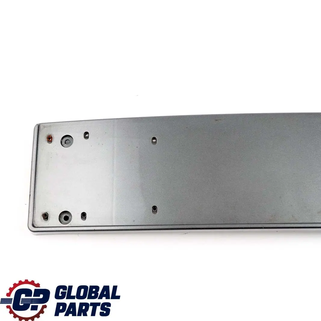 BMW E90 E91 Front Bumper Licence Plate Base Sparkling Graphite A22 8041180 - SKU 7058449-SG - Part number 7058449