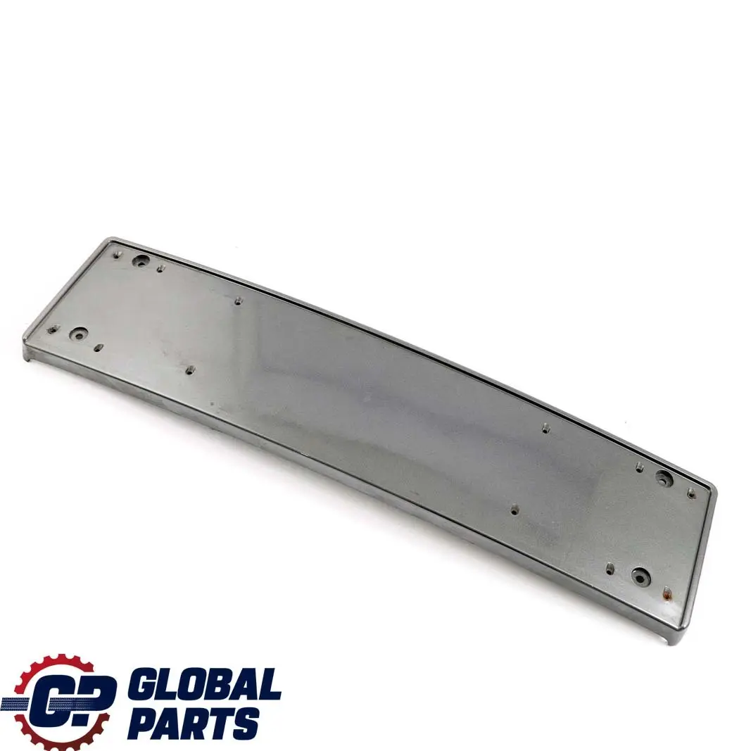 BMW E90 E91 Front Bumper Licence Plate Base Sparkling Graphite A22 8041180 - SKU 7058449-SG - Part number 7058449