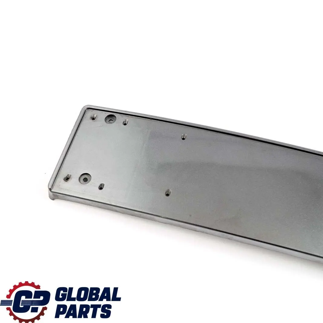 BMW E90 E91 Front Bumper Licence Plate Base Sparkling Graphite A22 8041180 - SKU 7058449-SG - Part number 7058449