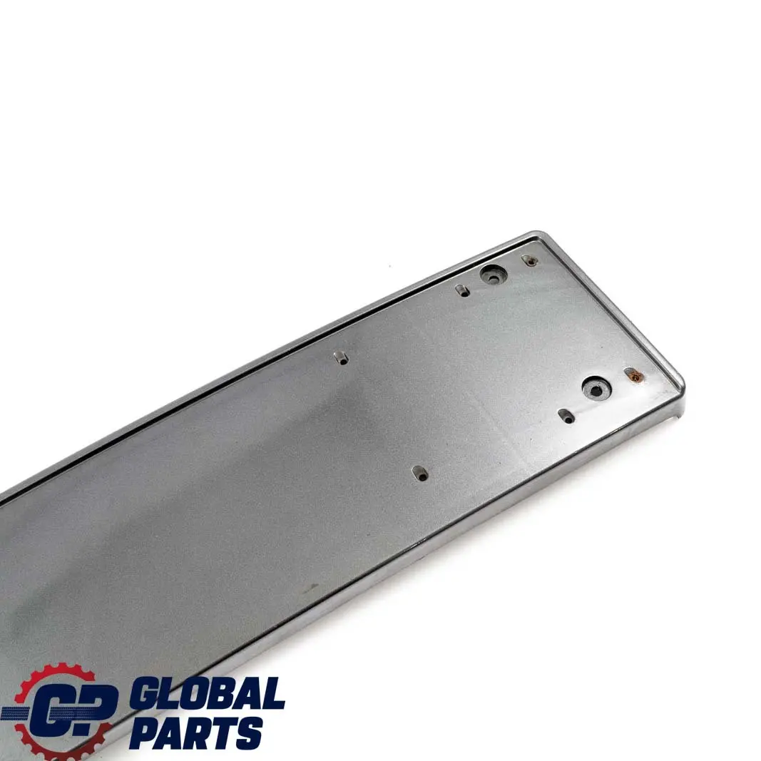 BMW E90 E91 Front Bumper Licence Plate Base Sparkling Graphite A22 8041180 - SKU 7058449-SG - Part number 7058449