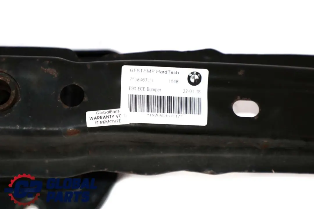 Bumper Reinforcement Support Carrier Crash Bar to BMW E90 Rear with Part number 7058467 BMW E90 Rear Bumper Reinforcement Support Carrier Crash Bar - SKU 7058467 - Part number 7058467