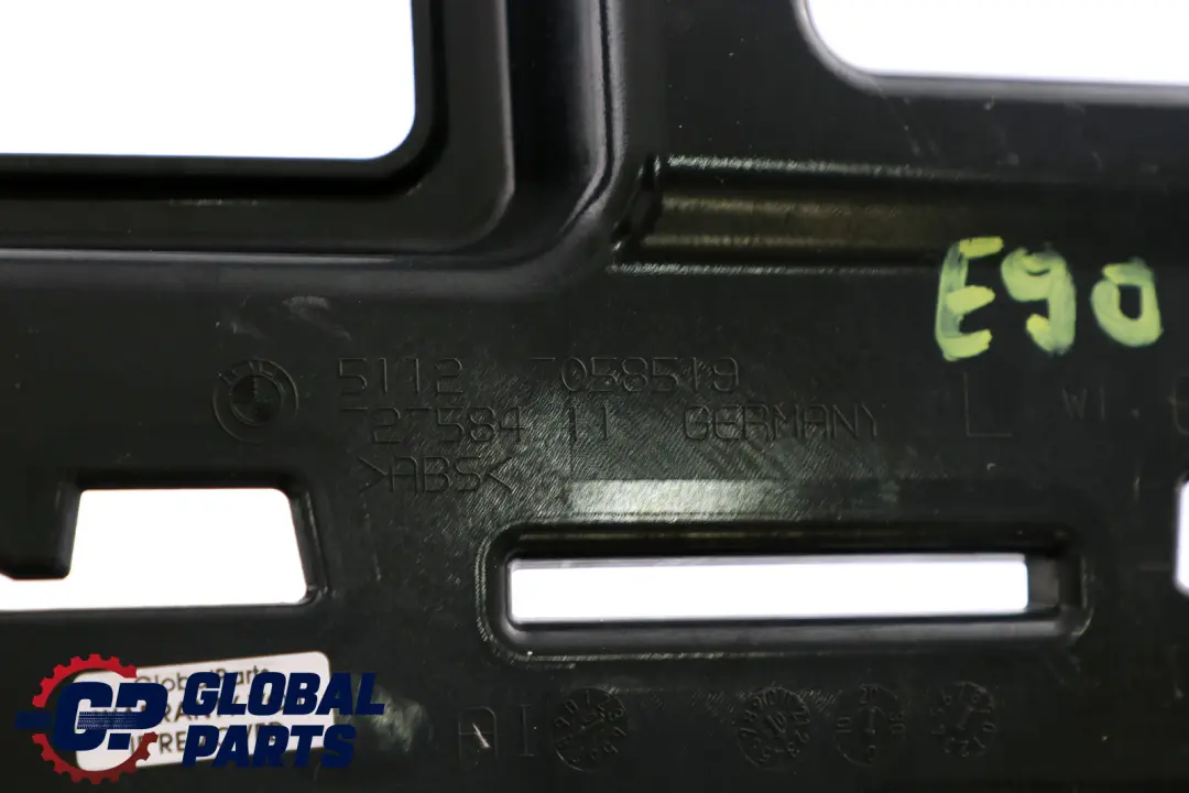 BMW E90 Supporto Staffa Paraurti Posteriore Sinistra - SKU 7058519 - Numero di parte 7058519