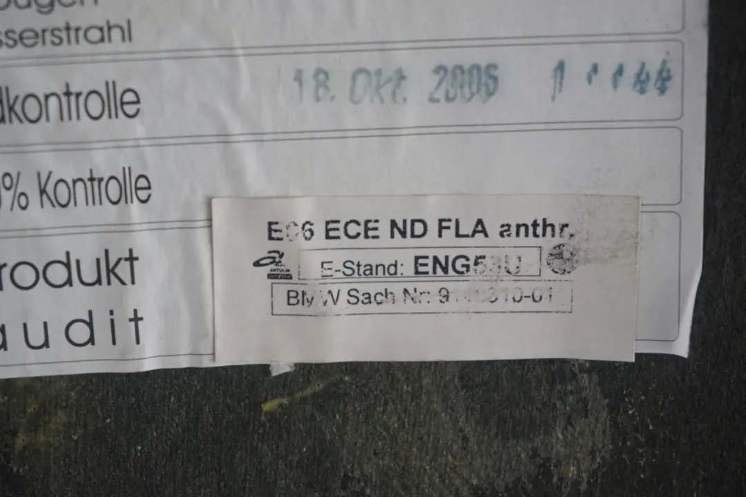 Headlining Roof Lining Black + Pillars Handles to BMW 7 Series E66 Long with Part number 7059060 BMW 7 Series E66 Long Headlining Roof Lining Black + Pillars Handles - SKU 7059060 - Part number 7059060