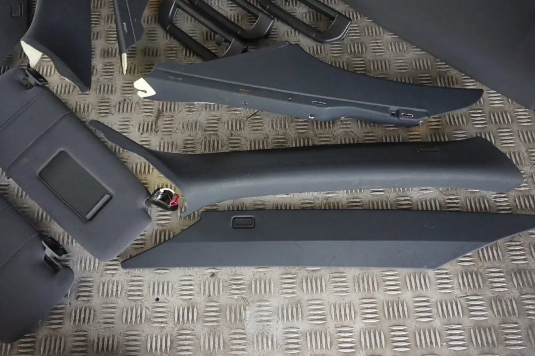 Headlining Roof Lining Black + Pillars Handles to BMW 7 Series E66 Long with Part number 7059060 BMW 7 Series E66 Long Headlining Roof Lining Black + Pillars Handles - SKU 7059060 - Part number 7059060