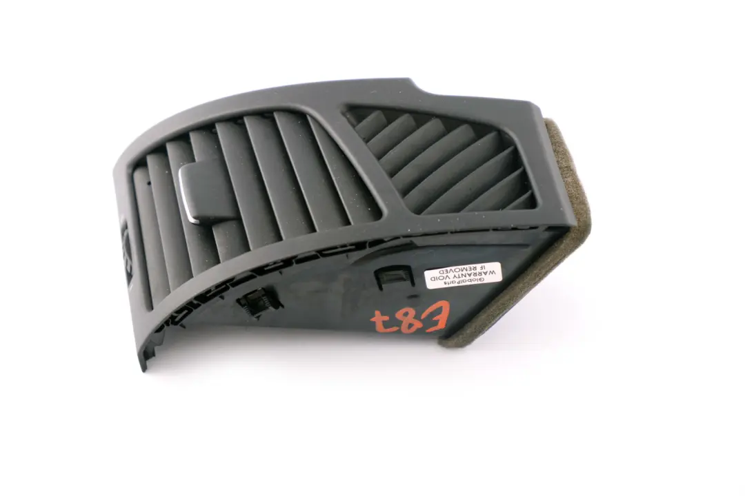 Tapa Rejilla Aire Fresco Ventilación Izquierda para BMW E81 E82 E87 E88 con número de pieza 7059187 BMW E81 E82 E87 E88 Tapa Rejilla Aire Fresco Ventilación Izquierda - SKU 7059187 - Número de pieza 7059187