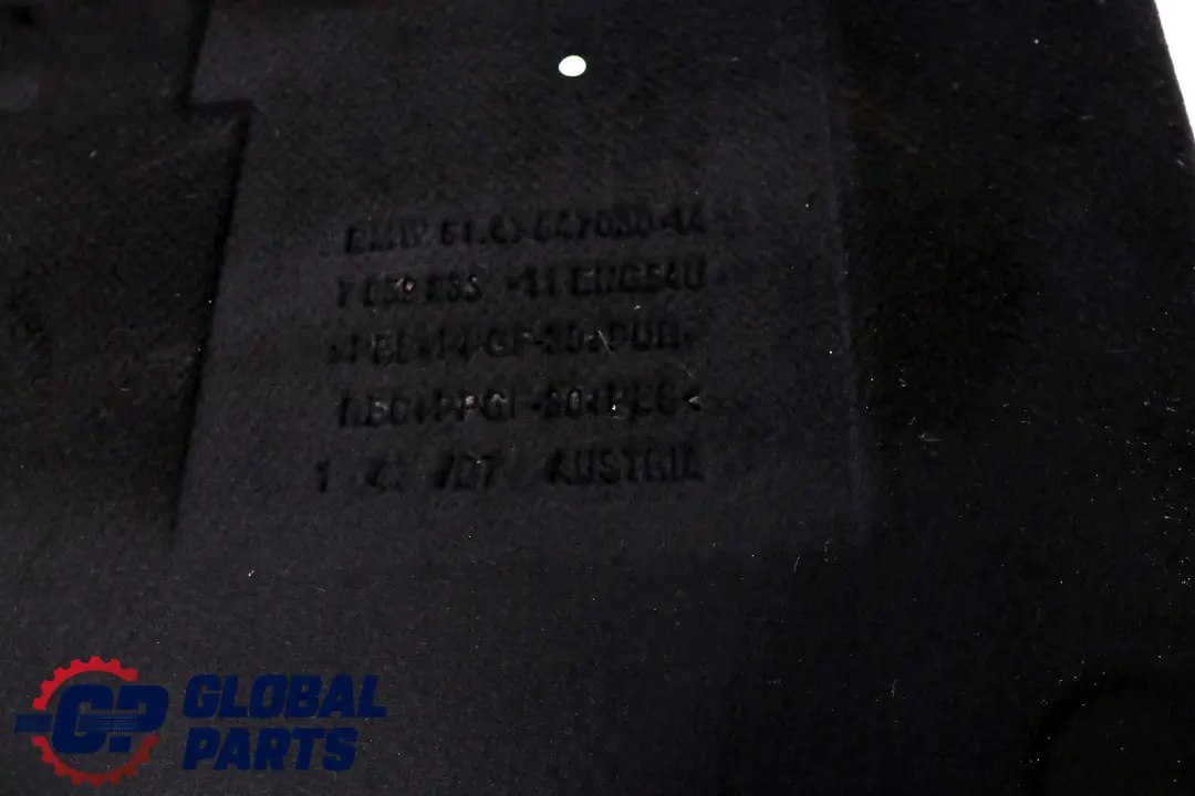 BMW E90 E92 Maletero Tapa Alfombra Suelo Maletero Tapa Panel De Carga - SKU 7059233 - Número de pieza 7059233