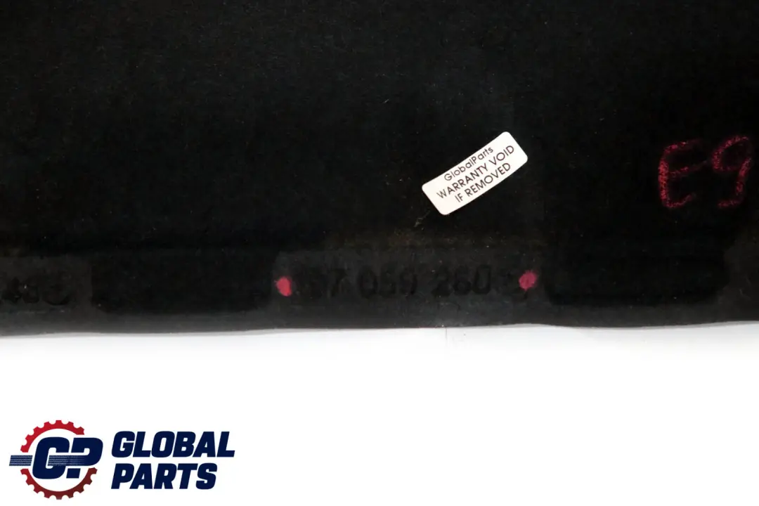  Cofano Motore BMW E90 E91 E92 Coperchio Fonoisolante Trim - SKU 7059260 - Numero di parte 7059260