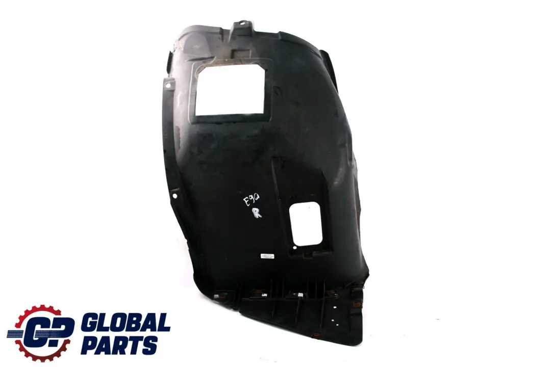Bottom Front Right O/S Wheel Arch Housing Cover to BMW 3 Series E90 E91 with Part number 7059380 BMW 3 Series E90 E91 Bottom Front Right O/S Wheel Arch Housing Cover - SKU 7059380 - Part number 7059380