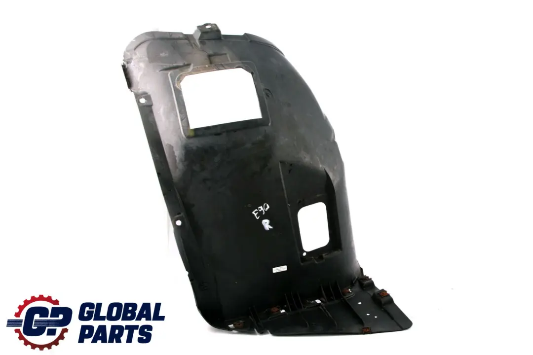 Parte inferior delantera derecha Tapa del paso De rueda para BMW E90 E91 con número de pieza 7059380 BMW E90 E91 Parte inferior delantera derecha Tapa del paso De rueda - SKU 7059380 - Número de pieza 7059380
