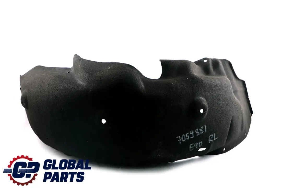  Radkasten Gehäuse BMW E90 E90N E91N Abdeckung Spritz Wasser Hinten Links - SKU 7059381 - Teilenummer 51717059381