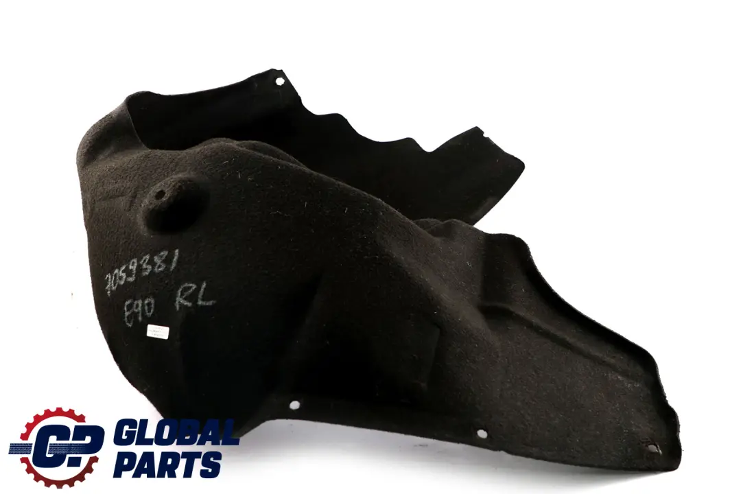 Radkasten Gehäuse BMW E90 E90N E91N Abdeckung Spritz Wasser Hinten Links - SKU 7059381 - Teilenummer 51717059381
