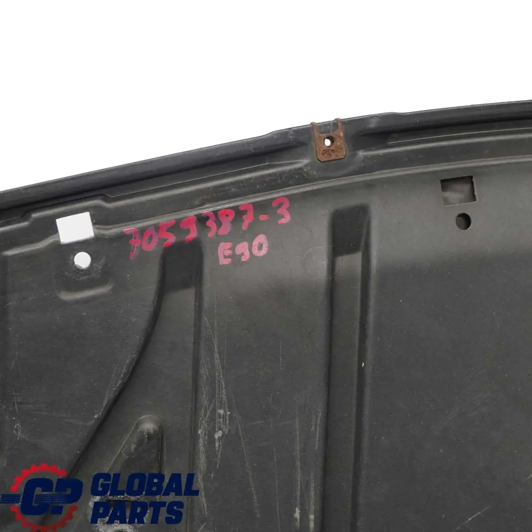 Underbonnet Tray Shield Protection Screen to BMW 3 Series E90 E91 3 Diesel Engine with Part number 7059387 BMW 3 Series E90 E91 3 Diesel Engine Underbonnet Tray Shield Protection Screen - SKU 7059387-3 - Part number 7059387