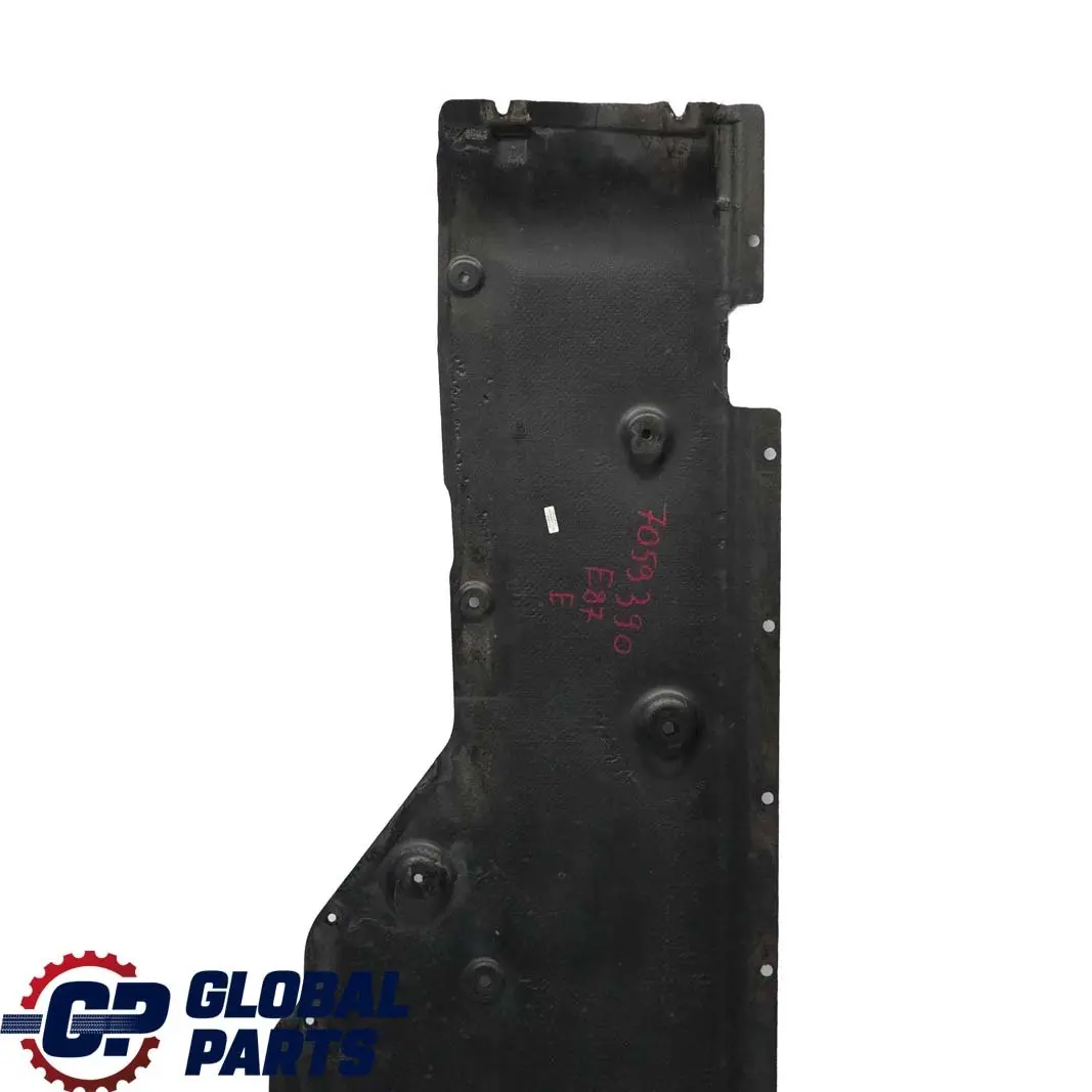 BMW 1 E81 E82 E87 Underbody Underfloor Lateral Shield Cover Right O/S - SKU 7059390 - Part number 7059390