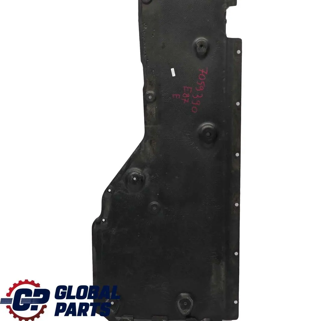 BMW 1 E81 E82 E87 Underbody Underfloor Lateral Shield Cover Right O/S - SKU 7059390 - Part number 7059390