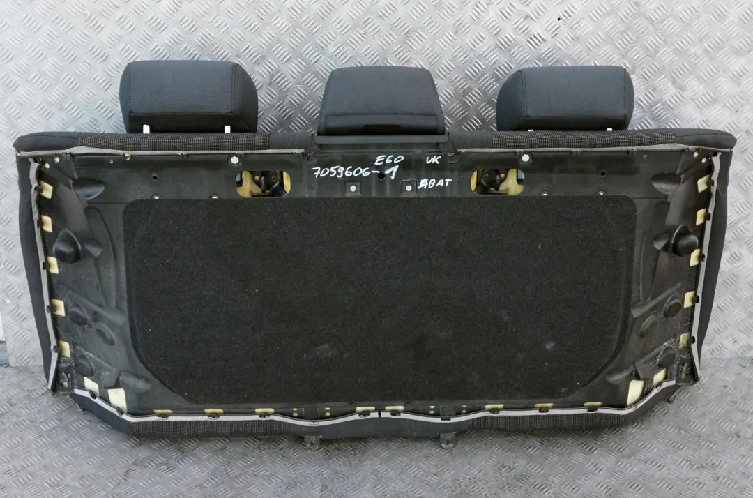 Interior Cover Backrest Rear Seats Seat Couch Fabric Cloth to BMW 5 Series E60 with Part number 7059606 BMW 5 Series E60 Interior Cover Backrest Rear Seats Seat Couch Fabric Cloth - SKU 7059606-1 - Part number 7059606