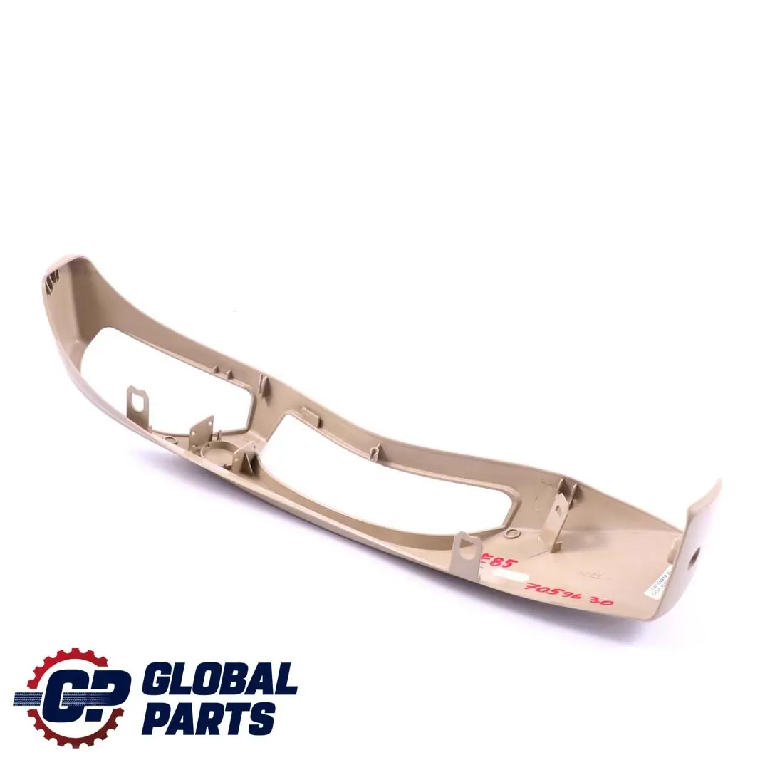 BMW Z4 Series E85 Roadster Front Seat Trim Cover Outer Right O/S Beige - SKU 7059630 - Part number 7059630