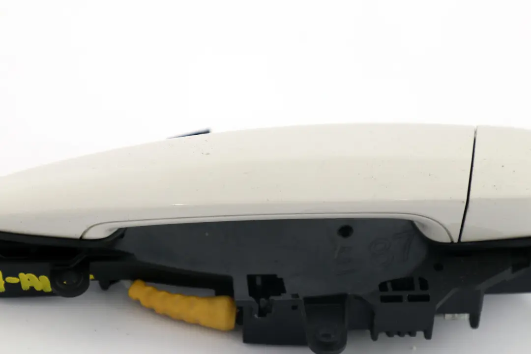 BMW 1 Series E81 E87 Complete Front Left Grab Handle N/S Alpinweiss White - SKU rhd-7059677-AW2 - Part number 7059677