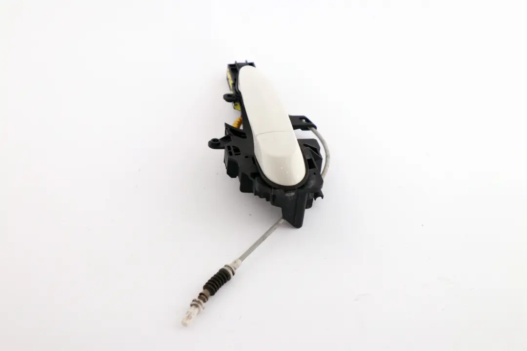 BMW 1 Series E81 E87 Complete Front Left Grab Handle N/S Alpinweiss White - SKU rhd-7059677-AW2 - Part number 7059677