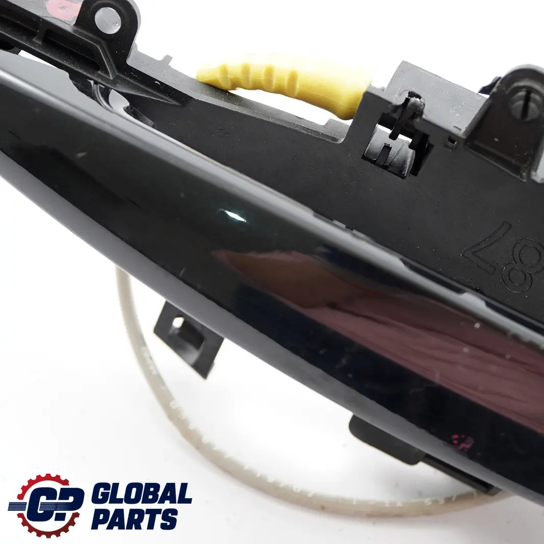 Complete Front Right Grab Handle O/S Black Sapphire to BMW 1 Series E81 E87 LCI with Part number 51217059677 51210445180 BMW 1 Series E81 E87 LCI Complete Front Right Grab Handle O/S Black Sapphire - SKU 7059677-BS - Part number 51217059677 51210445180