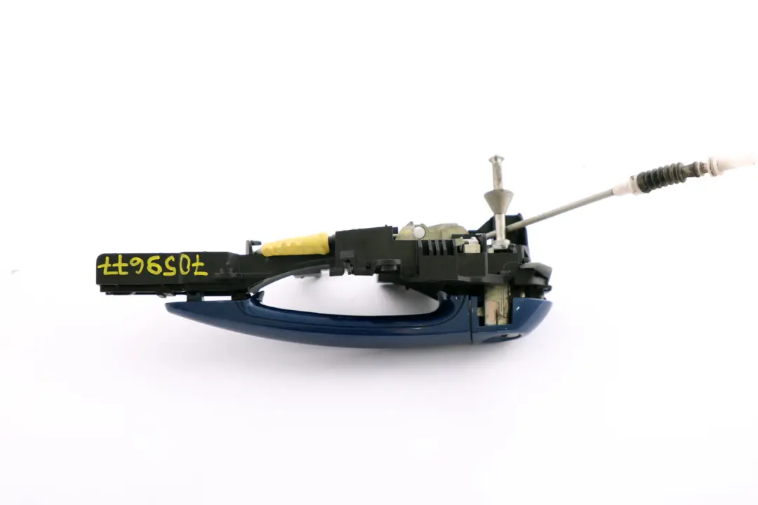 Complete Front Right Grab Handle O/S Le Mans Blau Blue 381 to BMW 1 Series E81 E87 with Part number 7059677 BMW 1 Series E81 E87 Complete Front Right Grab Handle O/S Le Mans Blau Blue 381 - SKU 7059677-LMB - Part number 7059677