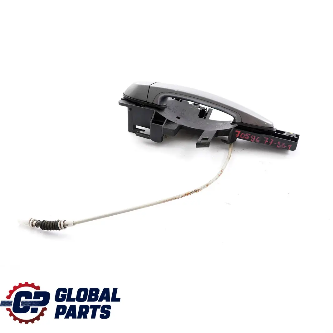 Complete Front Left Grab Handle N/S Sparkling Graphite A22 to BMW 1 Series E87 with Part number 51210392545 51217059677 BMW 1 Series E87 Complete Front Left Grab Handle N/S Sparkling Graphite A22 - SKU 7059677-SG1 - Part number 51210392545 51217059677