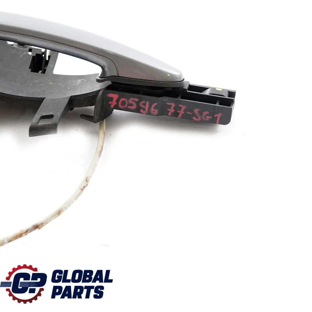 Complete Front Left Grab Handle N/S Sparkling Graphite A22 to BMW 1 Series E87 with Part number 51210392545 51217059677 BMW 1 Series E87 Complete Front Left Grab Handle N/S Sparkling Graphite A22 - SKU 7059677-SG1 - Part number 51210392545 51217059677