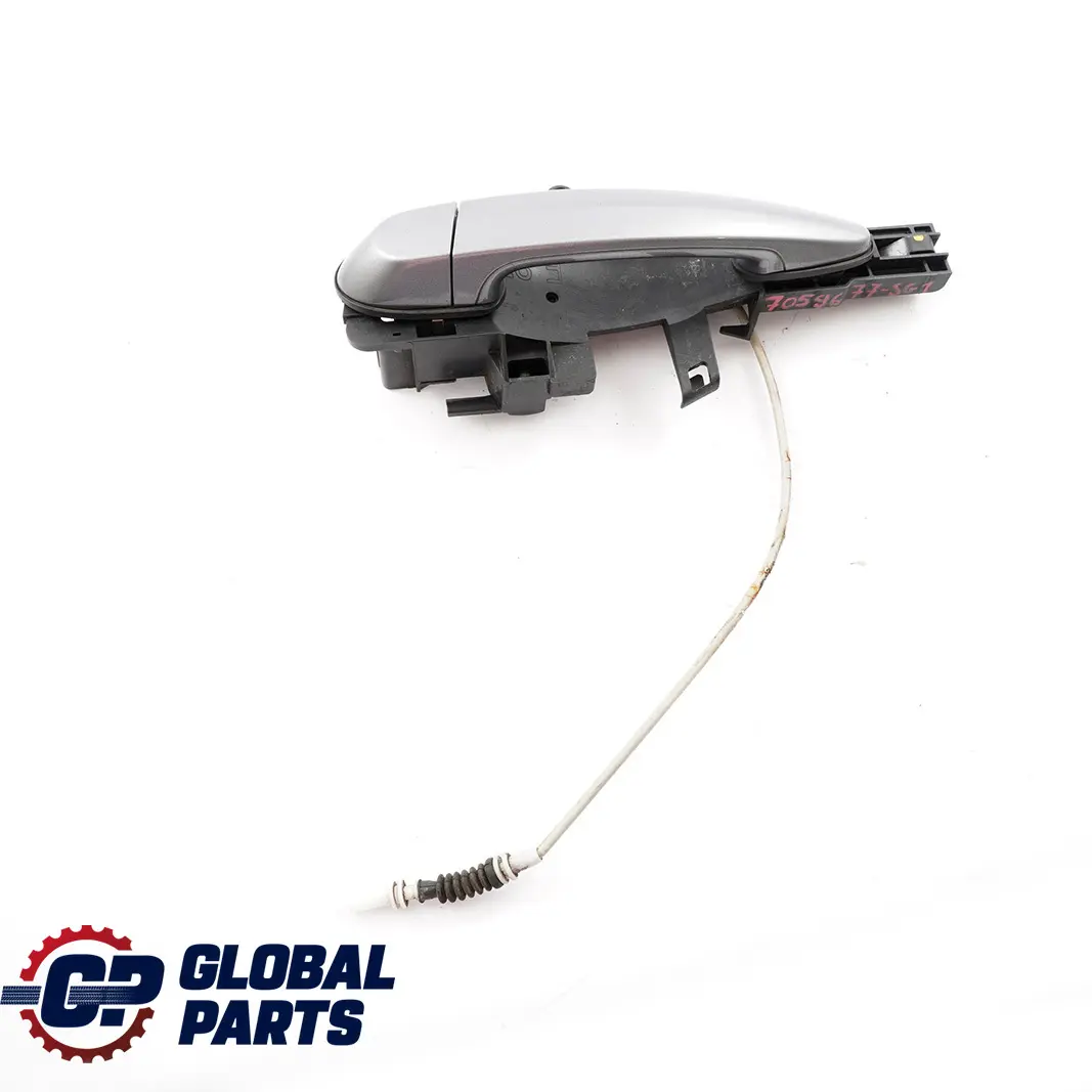 Complete Front Left Grab Handle N/S Sparkling Graphite A22 to BMW 1 Series E87 with Part number 51210392545 51217059677 BMW 1 Series E87 Complete Front Left Grab Handle N/S Sparkling Graphite A22 - SKU 7059677-SG1 - Part number 51210392545 51217059677