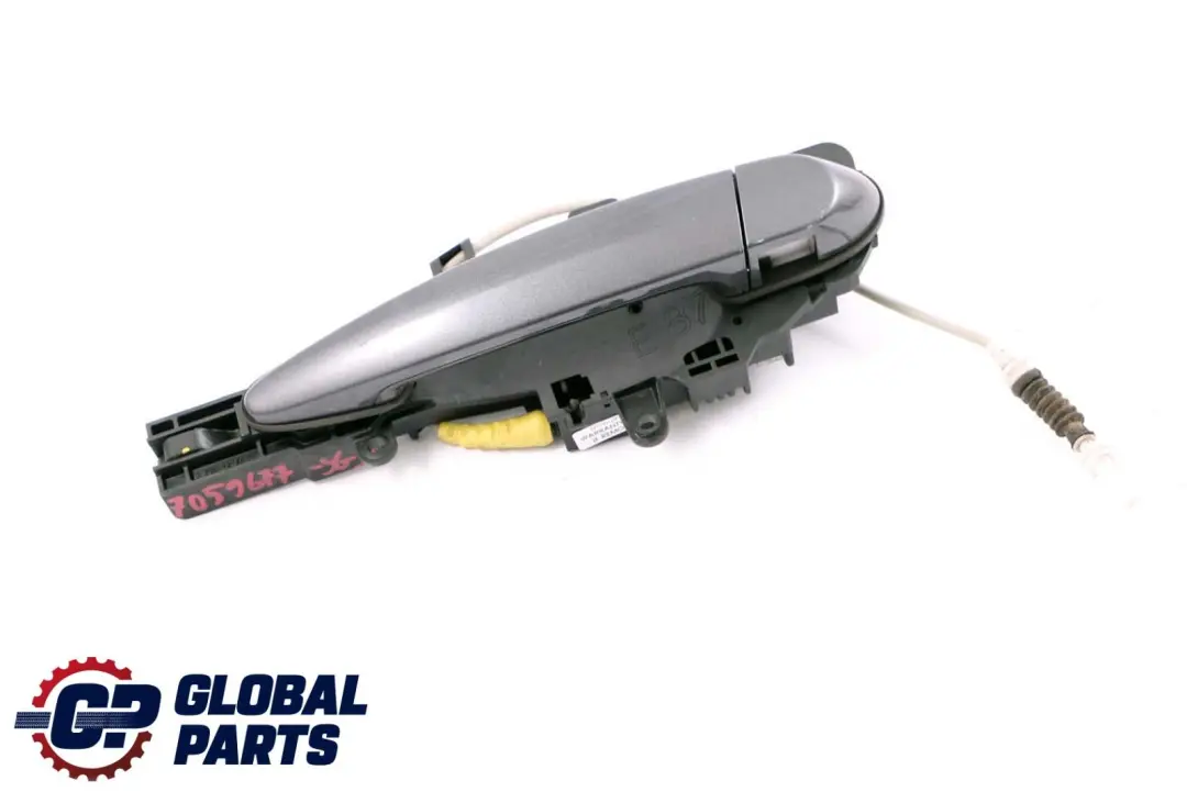 BMW 1 Series E81 E87 E87N Complete Front Left Grab Handle N/S Sparkling Graphite - SKU 7059677-SG3 - Part number 51217059677 51210445181