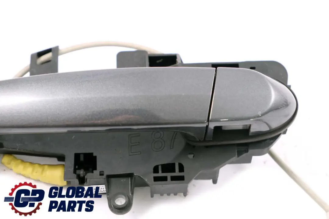BMW 1 Series E81 E87 E87N Complete Front Left Grab Handle N/S Sparkling Graphite - SKU 7059677-SG3 - Part number 51217059677 51210445181