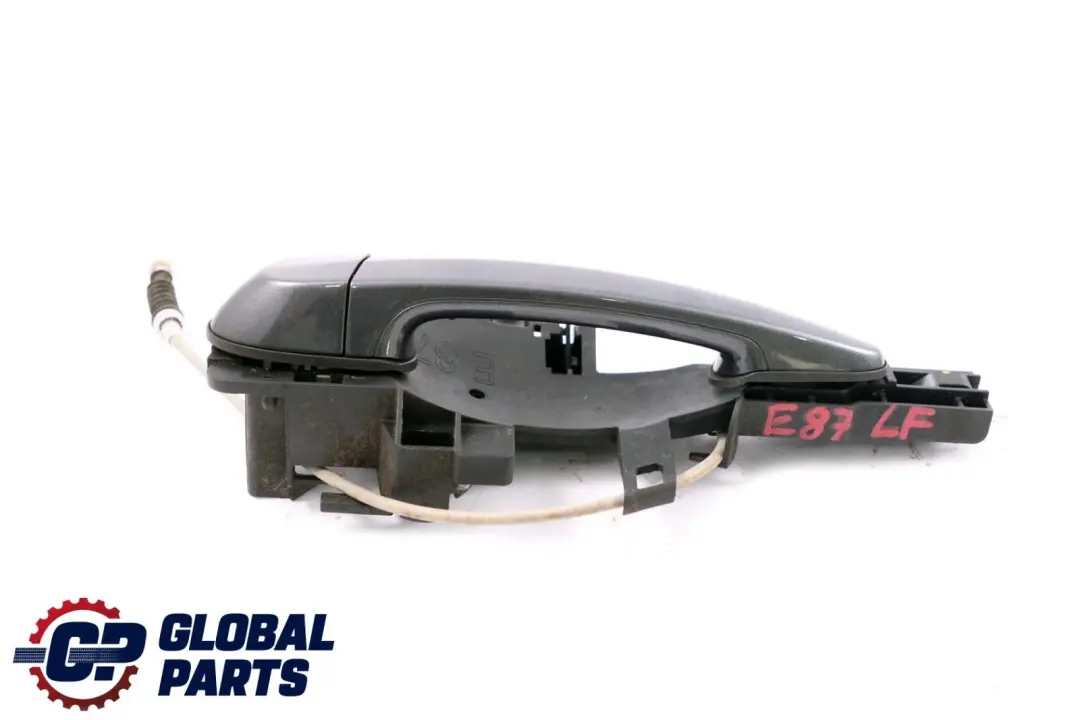 BMW 1 Series E81 E87 E87N Complete Front Left Grab Handle N/S Sparkling Graphite - SKU 7059677-SG3 - Part number 51217059677 51210445181