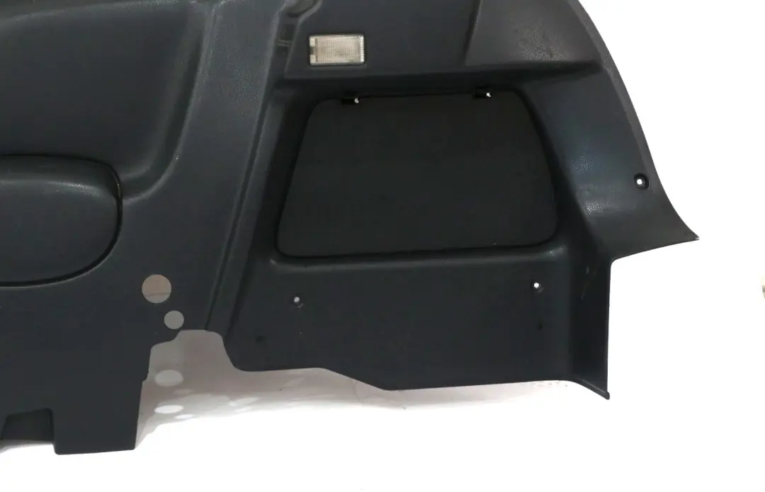 Right O/S Lateral Trim Side Panel Panther Black to BMW Mini Cooper R50 R53 Rear with Part number 7059726 BMW Mini Cooper R50 R53 Rear Right O/S Lateral Trim Side Panel Panther Black - SKU 7059726 - Part number 7059726