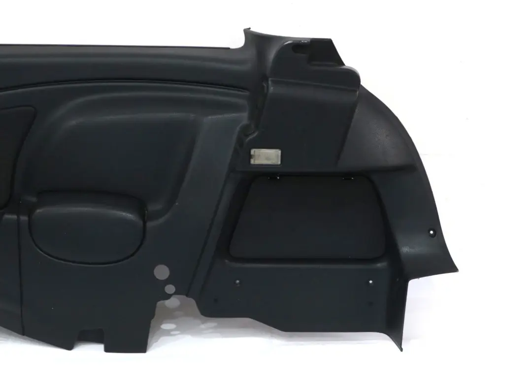 Right O/S Lateral Trim Side Panel Panther Black to BMW Mini Cooper R50 R53 Rear with Part number 7059726 BMW Mini Cooper R50 R53 Rear Right O/S Lateral Trim Side Panel Panther Black - SKU 7059726 - Part number 7059726