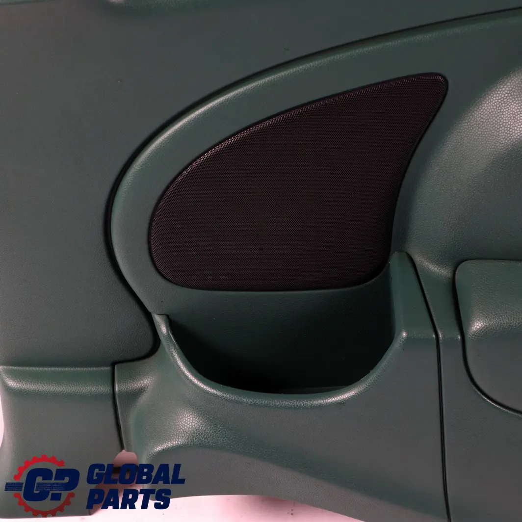 Right O/S Lateral Trim Side Panel Emerald Green to BMW Mini Cooper R50 R53 Rear with Part number 7059732 BMW Mini Cooper R50 R53 Rear Right O/S Lateral Trim Side Panel Emerald Green - SKU 7059732 - Part number 7059732