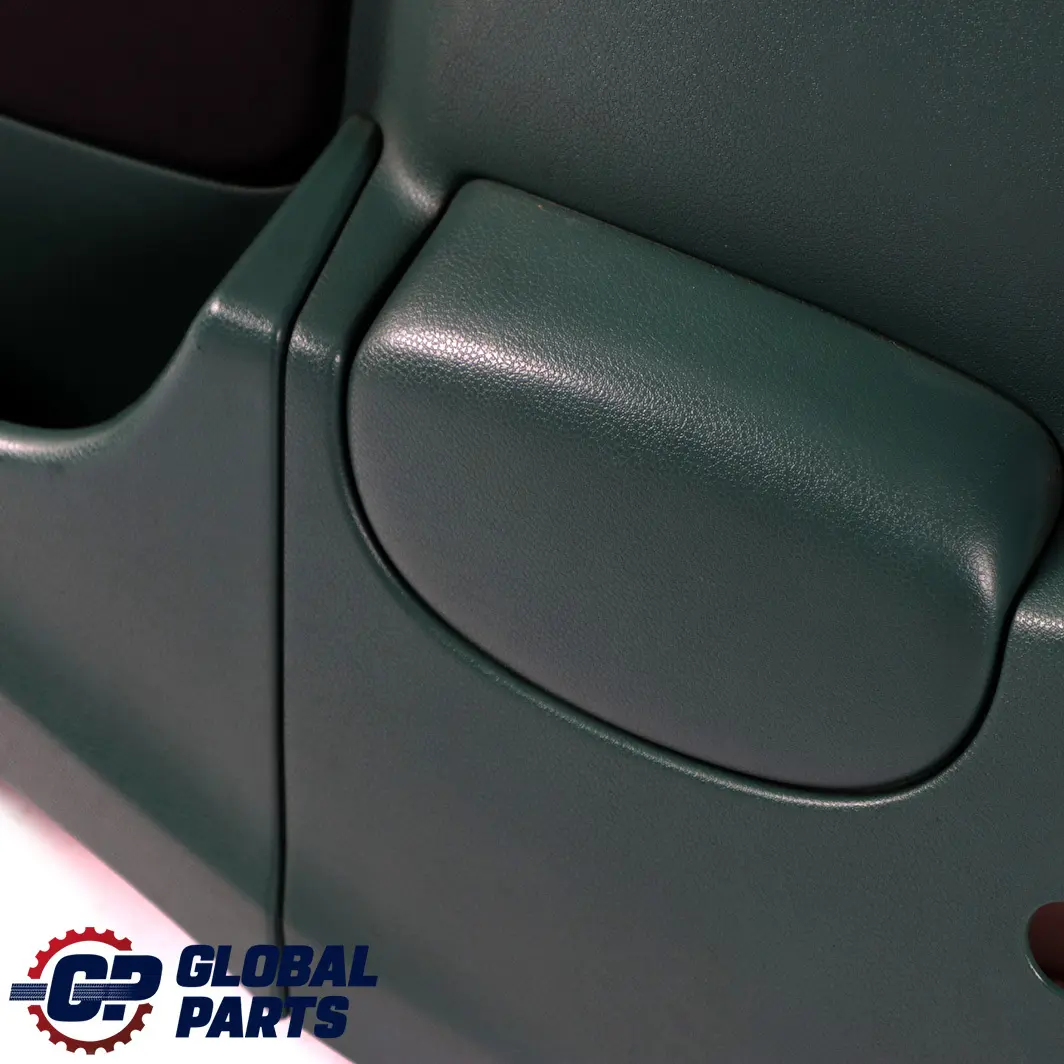 Right O/S Lateral Trim Side Panel Emerald Green to BMW Mini Cooper R50 R53 Rear with Part number 7059732 BMW Mini Cooper R50 R53 Rear Right O/S Lateral Trim Side Panel Emerald Green - SKU 7059732 - Part number 7059732