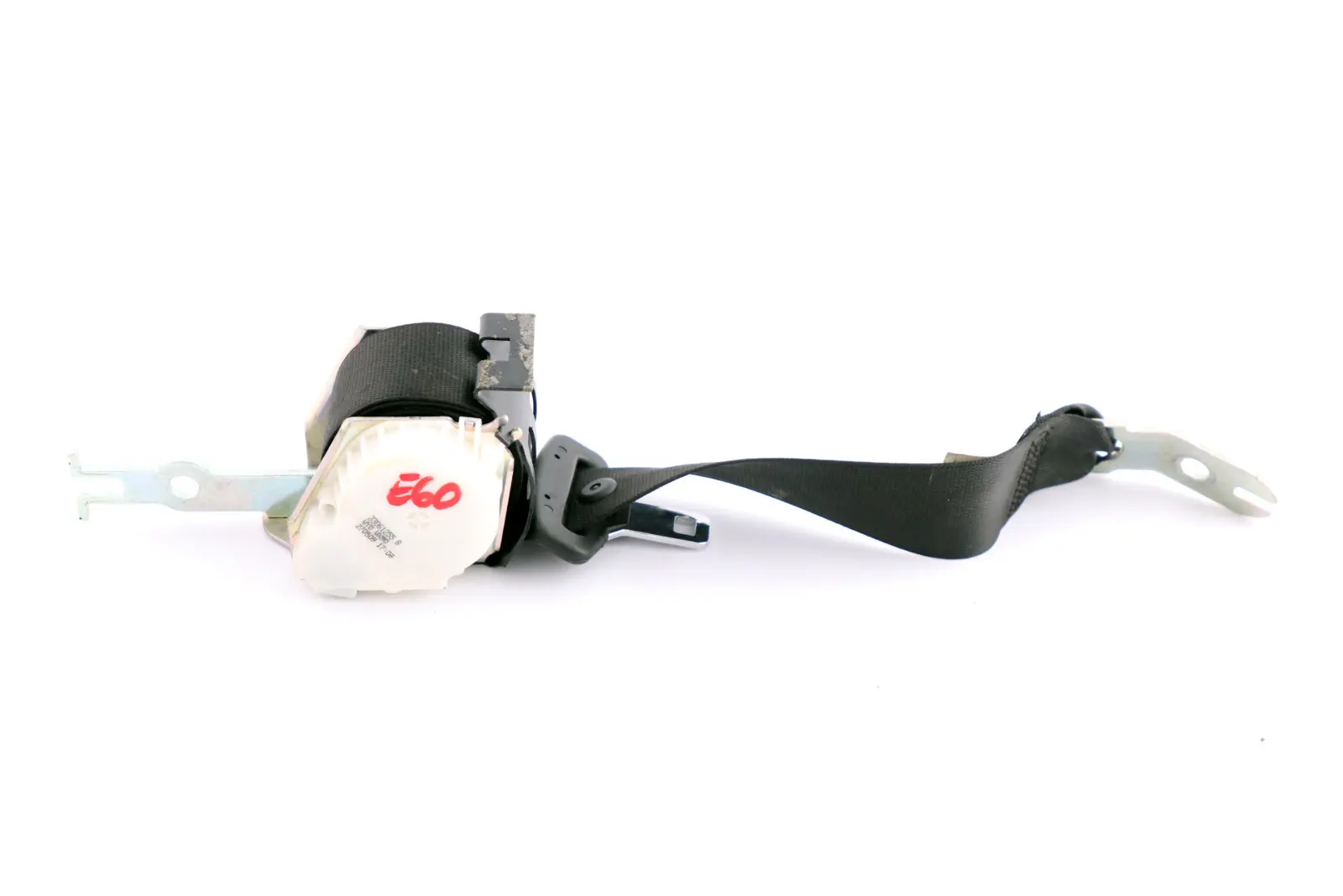 BMW E60 E60N Cintura di Sicurezza Superiore Posteriore Nero Black 7059766