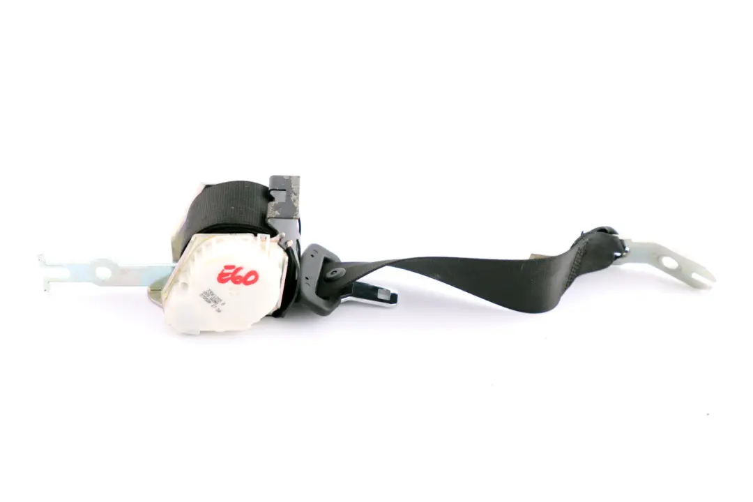 Upper Safety Seatbelt Schwarz Black to BMW 5 Series E60 E60N Rear Seat with Part number 7059766 BMW 5 Series E60 E60N Rear Seat Upper Safety Seatbelt Schwarz Black - SKU 7059766 - Part number 7059766