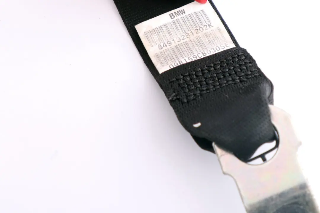 Upper Safety Seatbelt Schwarz Black to BMW 5 Series E60 E60N Rear Seat with Part number 7059766 BMW 5 Series E60 E60N Rear Seat Upper Safety Seatbelt Schwarz Black - SKU 7059766 - Part number 7059766