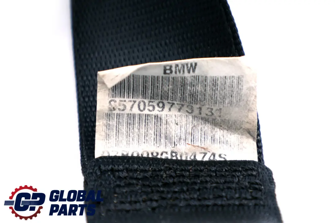 BMW 5 er E60 E60N LCI Rücksitz Obergurt Hinten Mitte Schwarz 9132818 - SKU 7059773 - Teilenummer 7059773