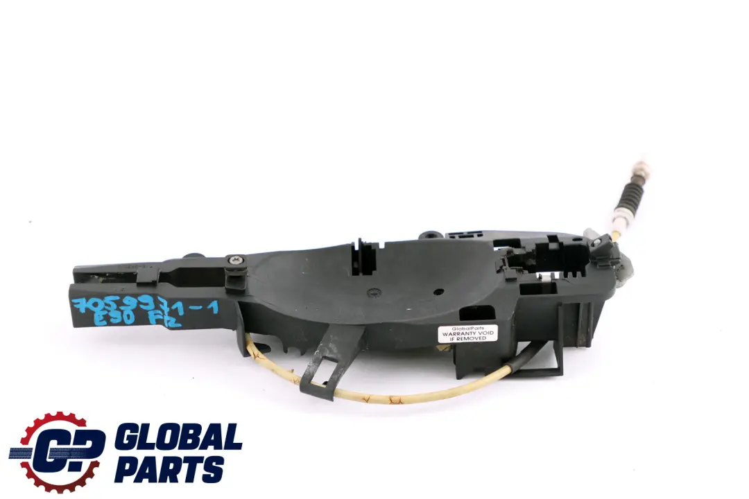 Support De Poignée De Porte Extérieure Avant Droite Bowden Cable pour BMW E90 E91 à propos du numéro de pièce 7059971 BMW E90 E91 Support De Poignée De Porte Extérieure Avant Droite Bowden Cable - SKU 7059971-1 - Numéro de pièce 7059971