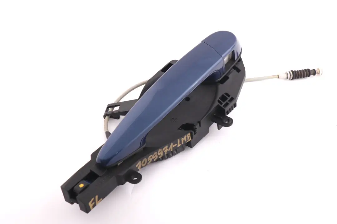 BMW 3 Series E90 E91 Complete Front Left Grab Handle N/S Le Mans Blau Blue - SKU 7059971-LMB - Part number 7059971
