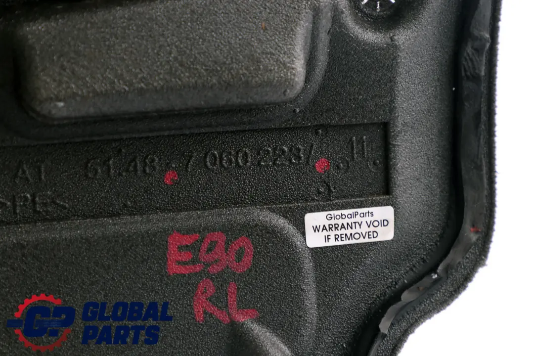 BMW 3 er E90 E91 M3 Schallisolierung Tür Hinten Links 51487161455 5148 - SKU 7060223 - Teilenummer 7060223