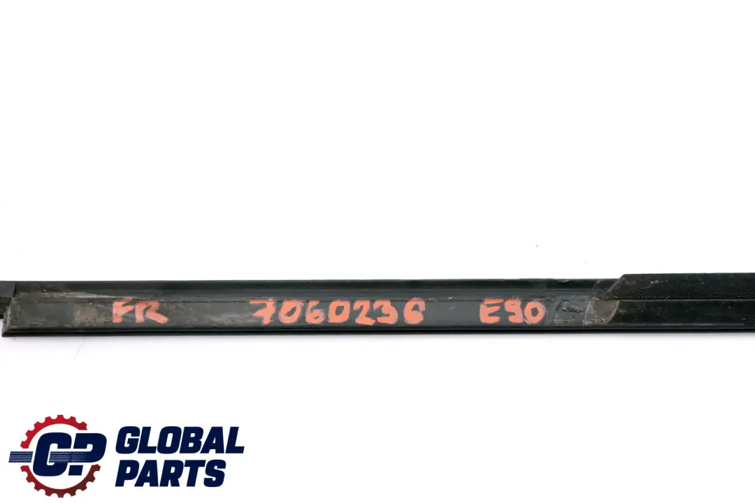  Door Channel Cover BMW E90 E91 LCI Exterior Trim Strip Front Right O/S - SKU 7060236 - Part number 7060236