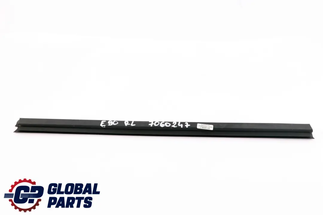  Door Inner Weatherstrip BMW E90 E90N Rear Left Black N/S - SKU 7060247 - Part number 7060247