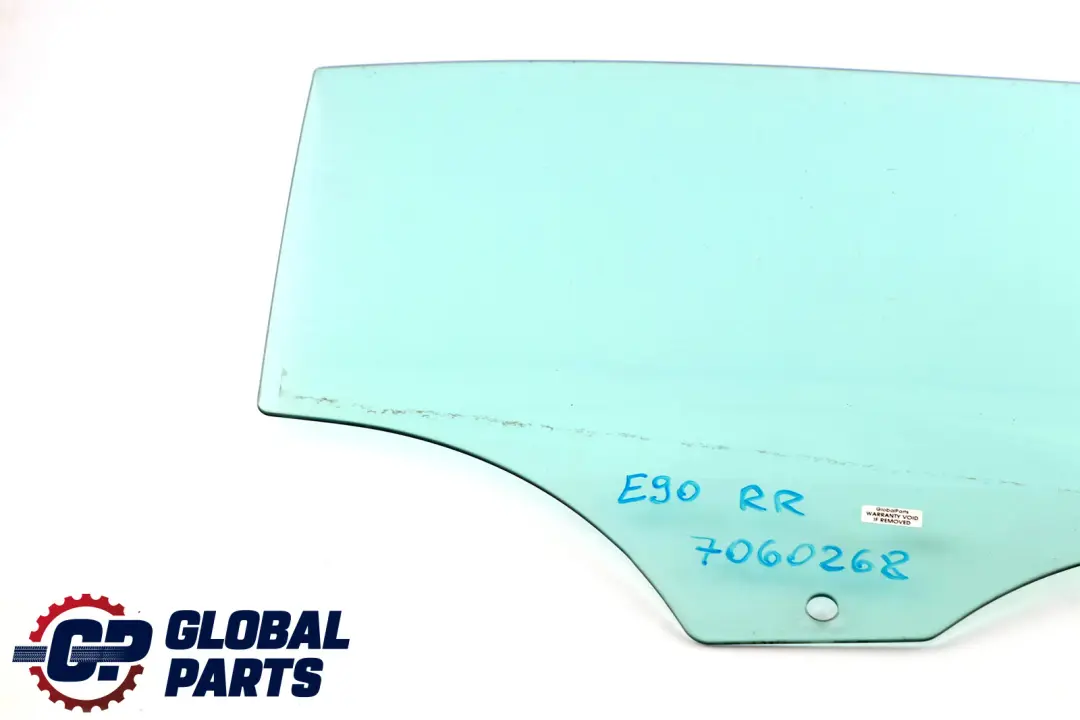 Cristal AS2 Puerta Trasera Derecha para BMW E90 con número de pieza 51347060268 BMW E90 Cristal AS2 Puerta Trasera Derecha - SKU 7060268 - Número de pieza 51347060268