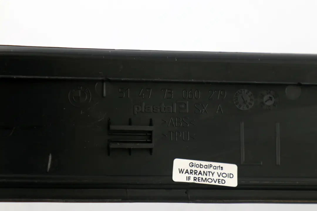 Front Door Sill Trim Left N/S to BMW 3 Series E90 E91 LCI with Part number 7060279 BMW 3 Series E90 E91 LCI Front Door Sill Trim Left N/S - SKU 7060279 - Part number 7060279